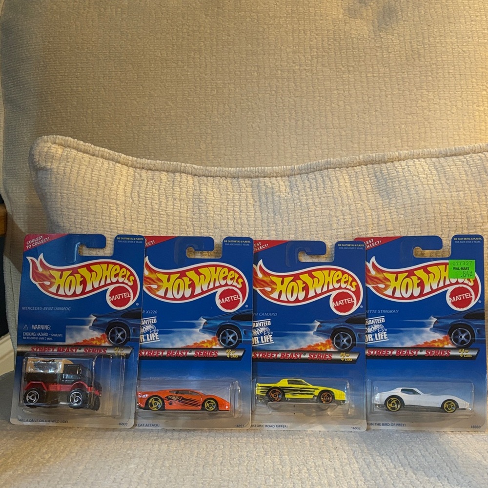Hot Wheels Street Beast Series Full Set